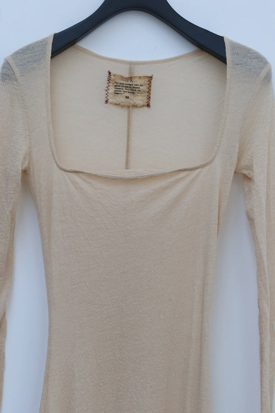 Peng Tai Lace-Panel New Maxi Dress — Rare Archive Piece