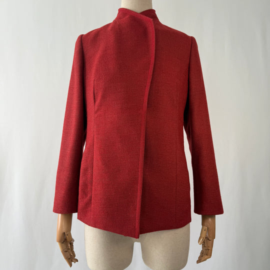 AKRIS Red Wool Jacket