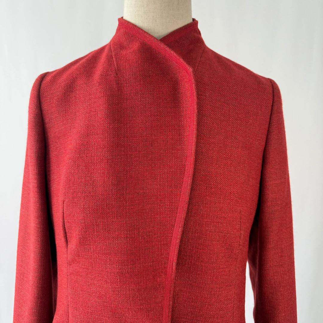 AKRIS Red Wool Jacket