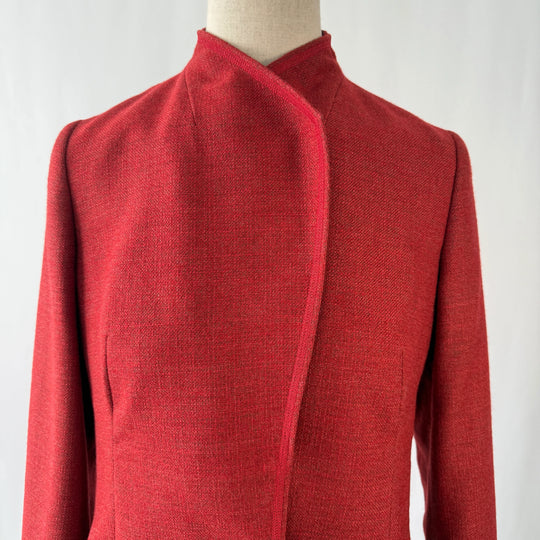 AKRIS Red Wool Jacket