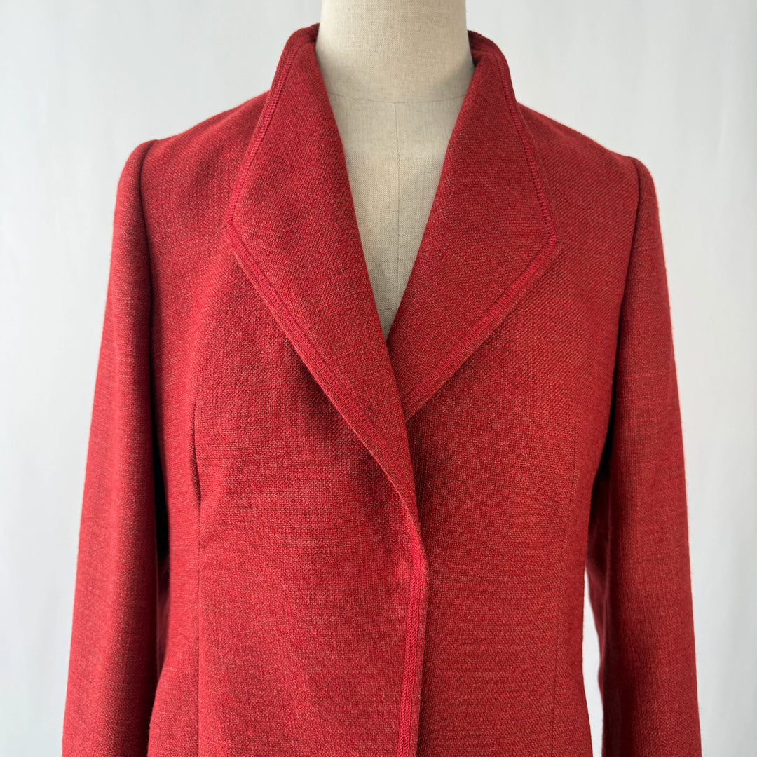 AKRIS Red Wool Jacket