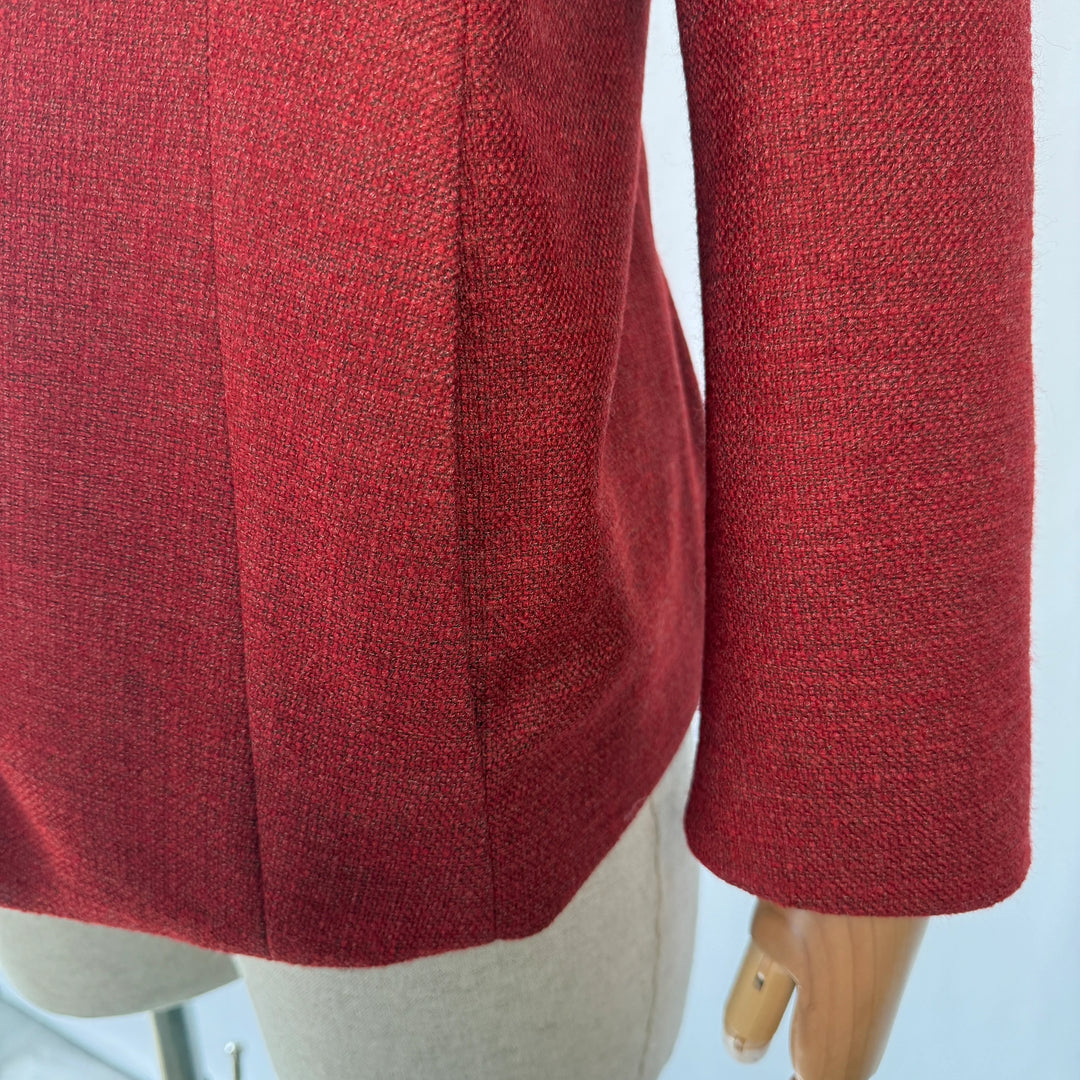 AKRIS Red Wool Jacket
