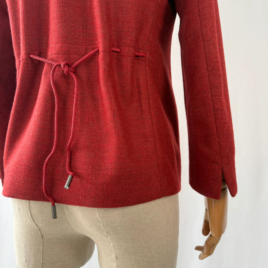 AKRIS Red Wool Jacket