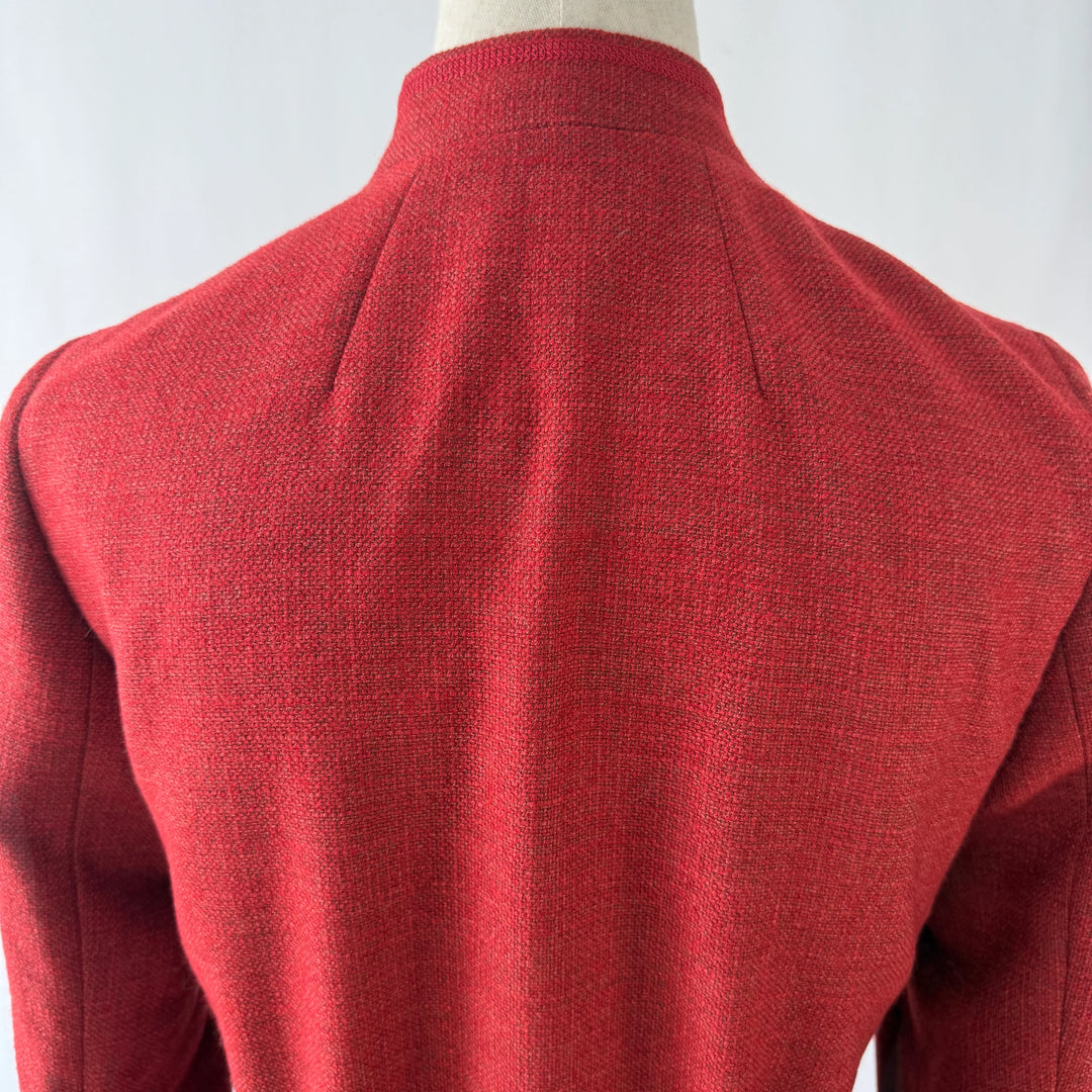 AKRIS Red Wool Jacket