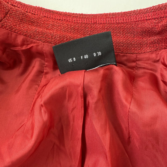 AKRIS Red Wool Jacket