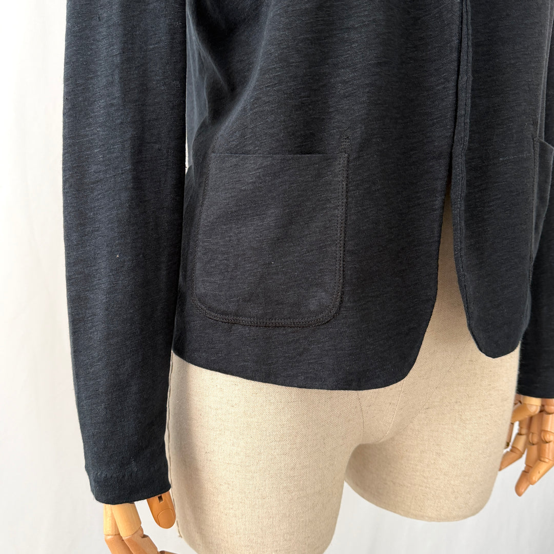 MAJESTIC FILATURES New Linen & Silk Cardigan