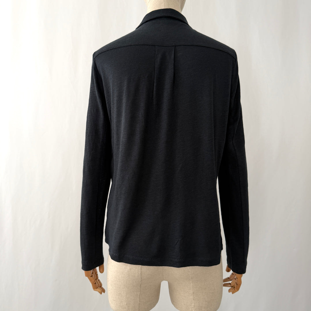 MAJESTIC FILATURES New Linen & Silk Cardigan