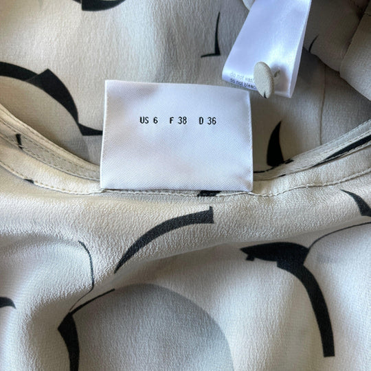 AKRIS Gray Silk Dress