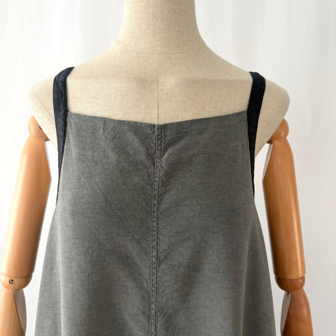 HANNES ROETHER Linen &amp; Silk Dress