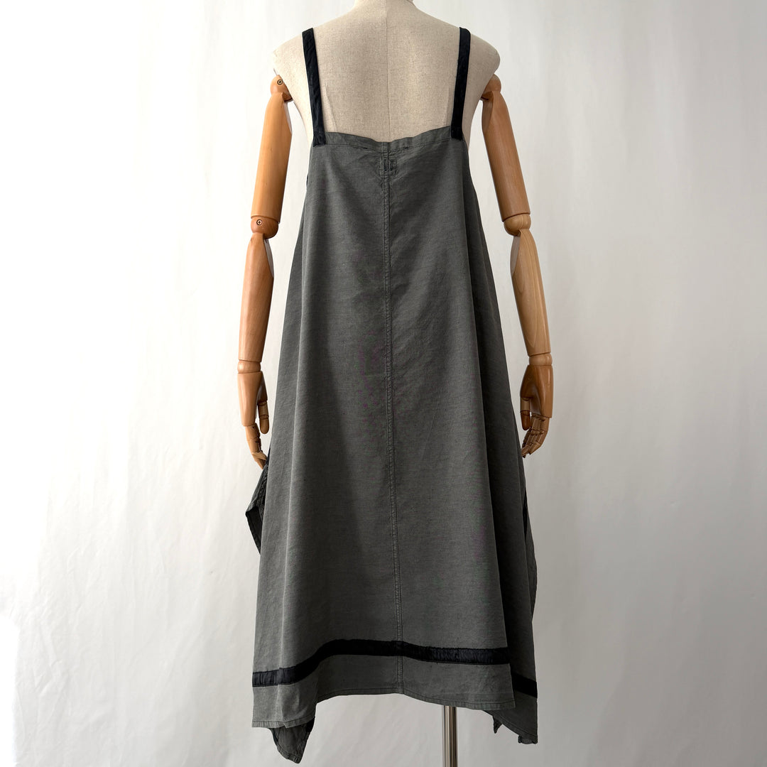 HANNES ROETHER Linen &amp; Silk Dress