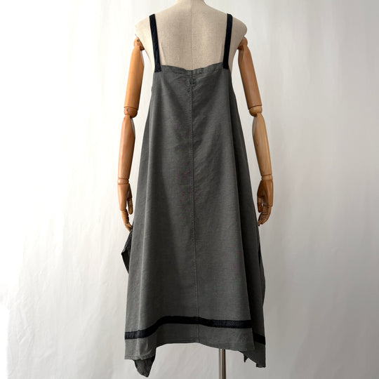 HANNES ROETHER Linen &amp; Silk Dress