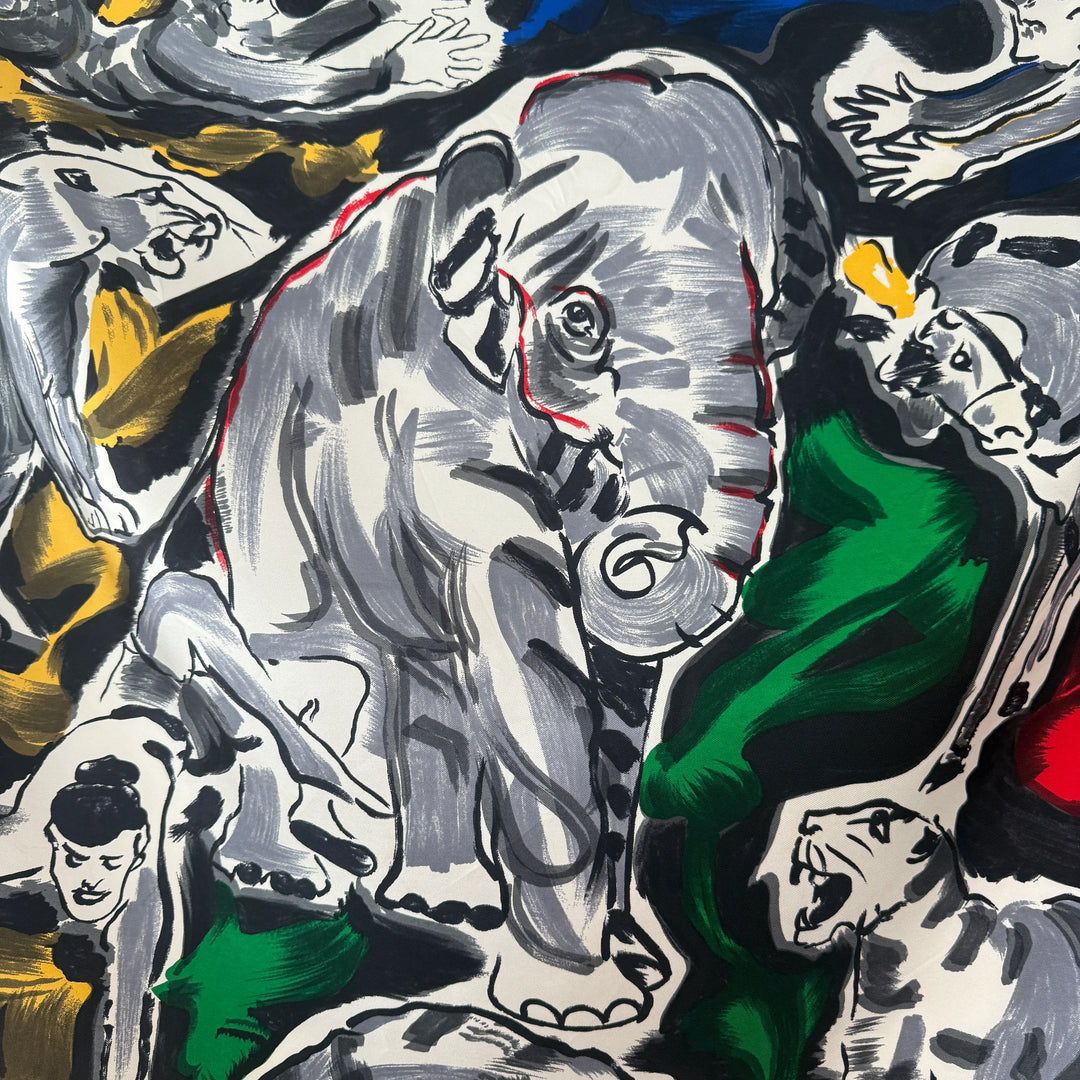 ROLF KNIE Silk Scarf