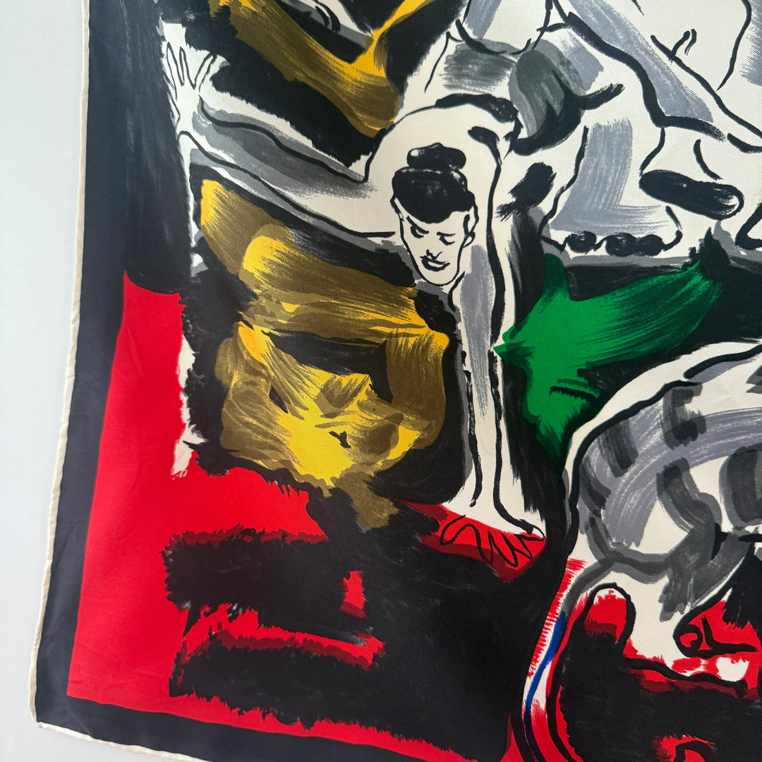 ROLF KNIE Silk Scarf