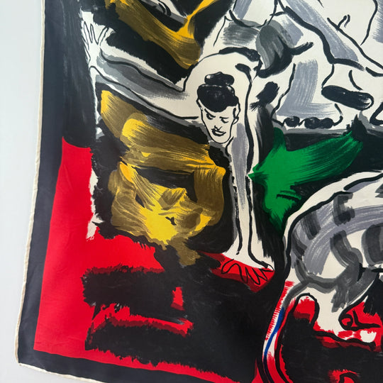 ROLF KNIE Silk Scarf