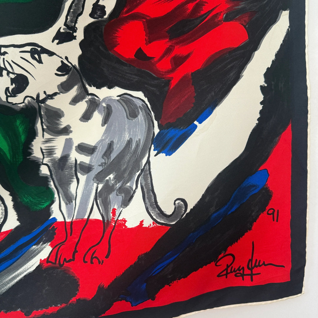 ROLF KNIE Silk Scarf