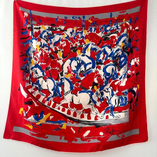 ROLF KNIE Silk Scarf