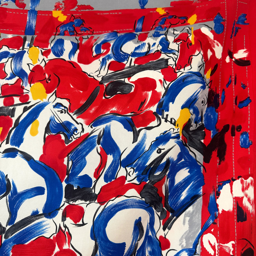 ROLF KNIE Silk Scarf