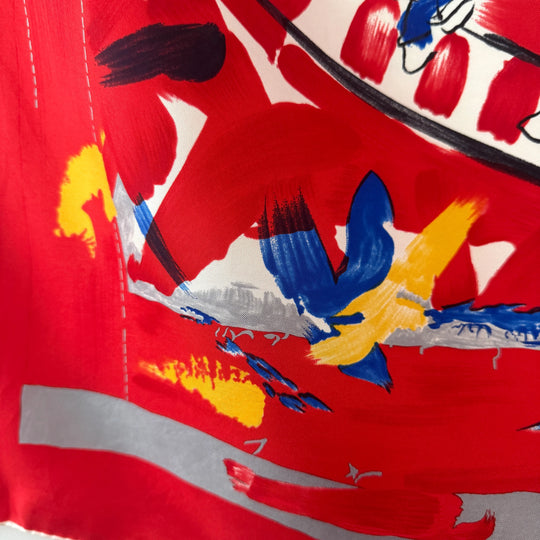 ROLF KNIE Silk Scarf