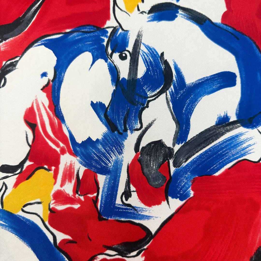 ROLF KNIE Silk Scarf