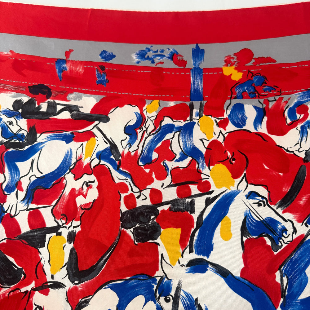 ROLF KNIE Silk Scarf