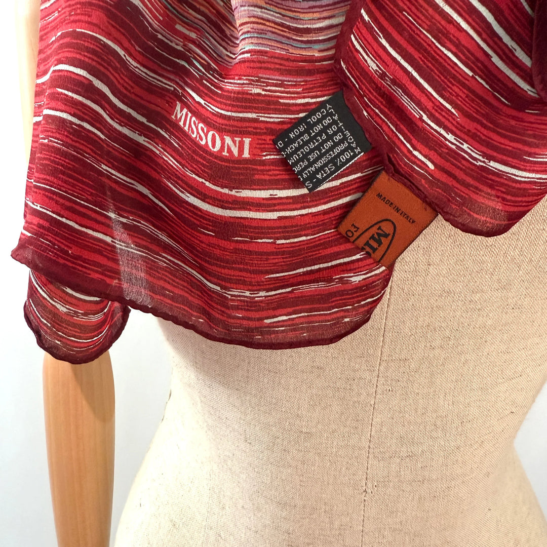 MISSONI Silk Scarf