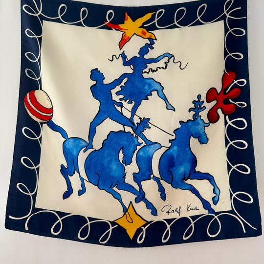 ROLF KNIE Silk Scarf