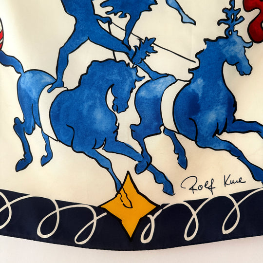 ROLF KNIE Silk Scarf