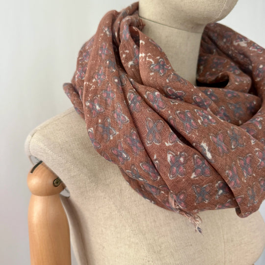 Écharpe en lin neuve HEMISPHERE