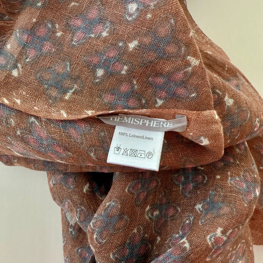 Écharpe en lin neuve HEMISPHERE