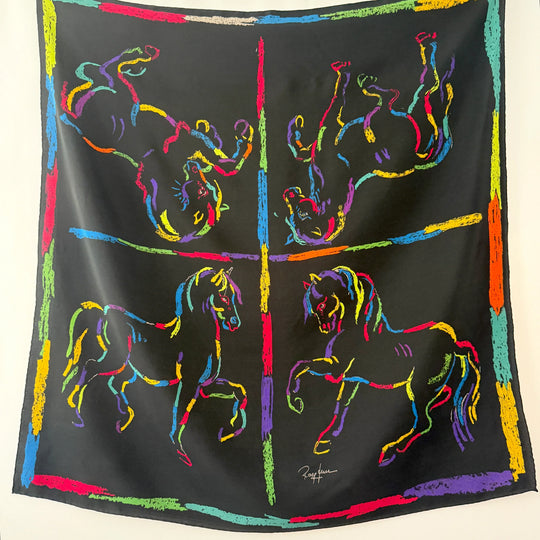 ROLF KNIE Silk Scarf