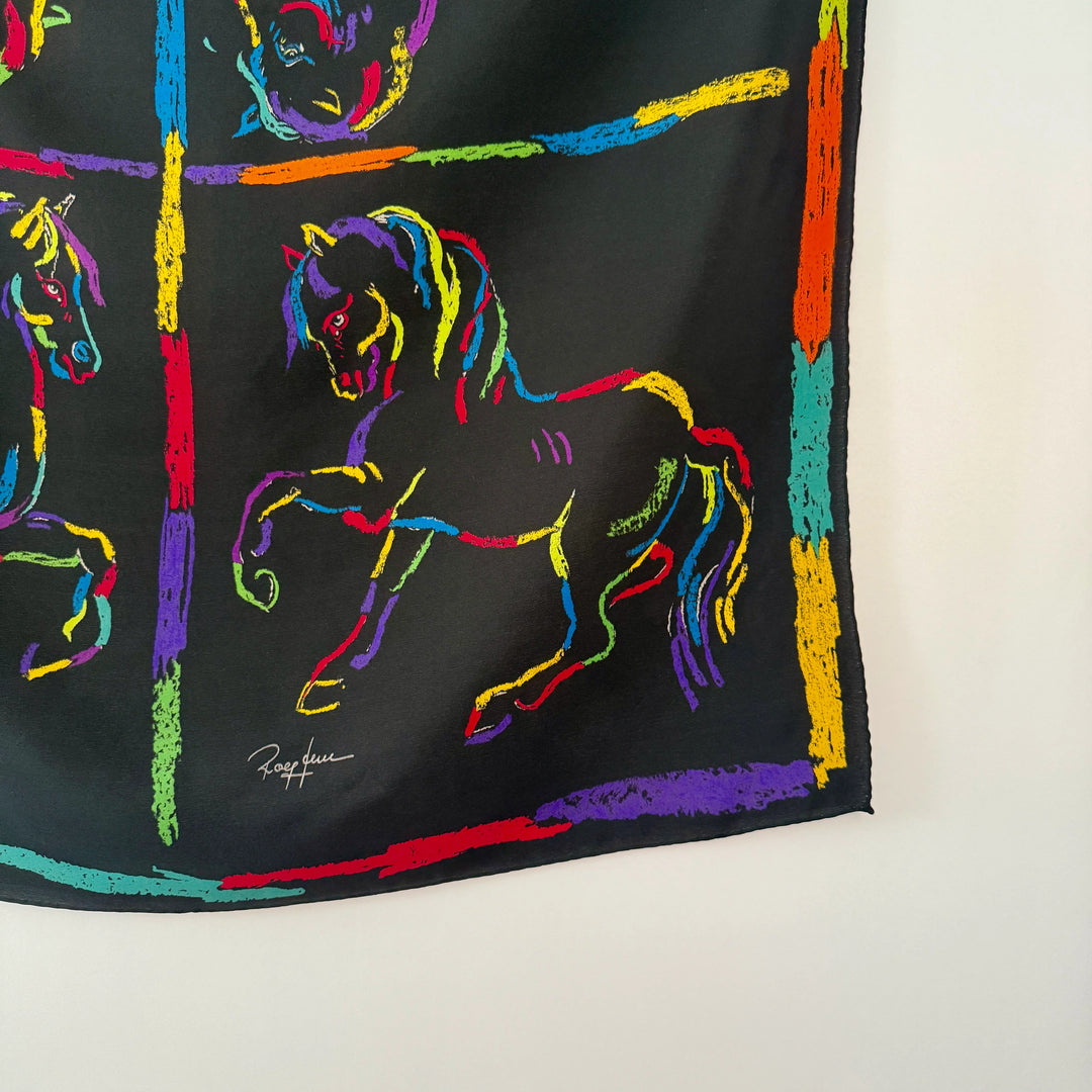 ROLF KNIE Silk Scarf