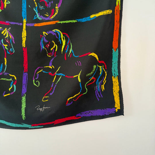 ROLF KNIE Silk Scarf