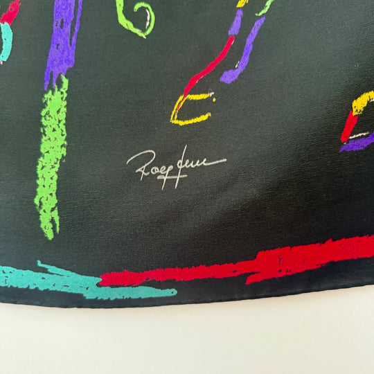 ROLF KNIE Silk Scarf