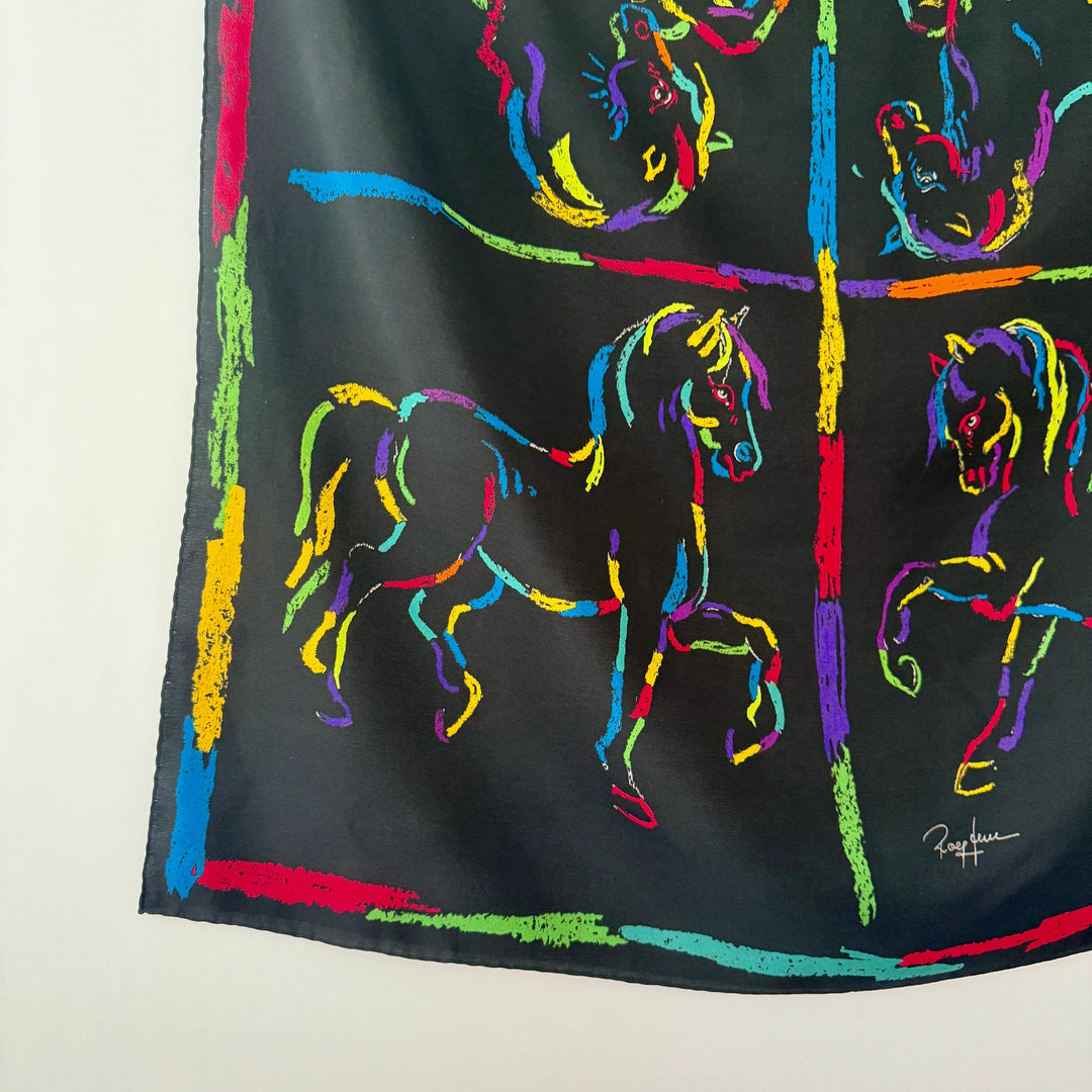 ROLF KNIE Silk Scarf