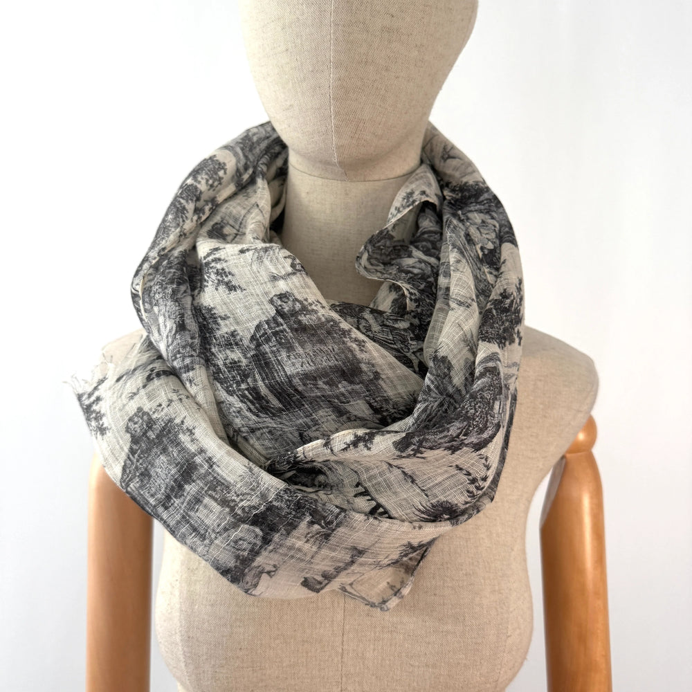 FRANCO FERRARI New Linen Scarf