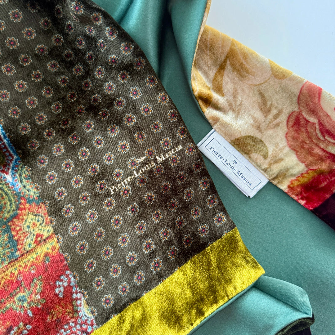PIERRE-LOUIS MASCIA New Silk/Viscose Scarf