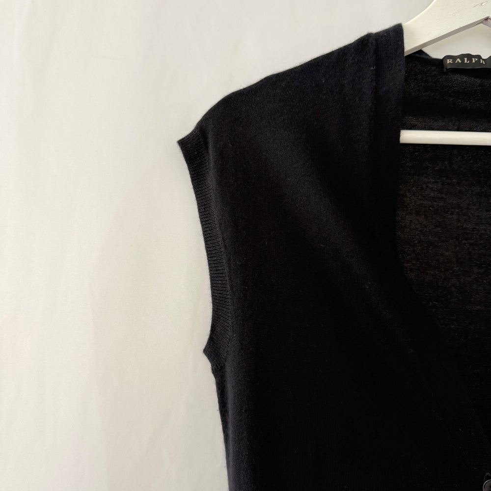 RALPH LAUREN Cashmere & Silk Vest