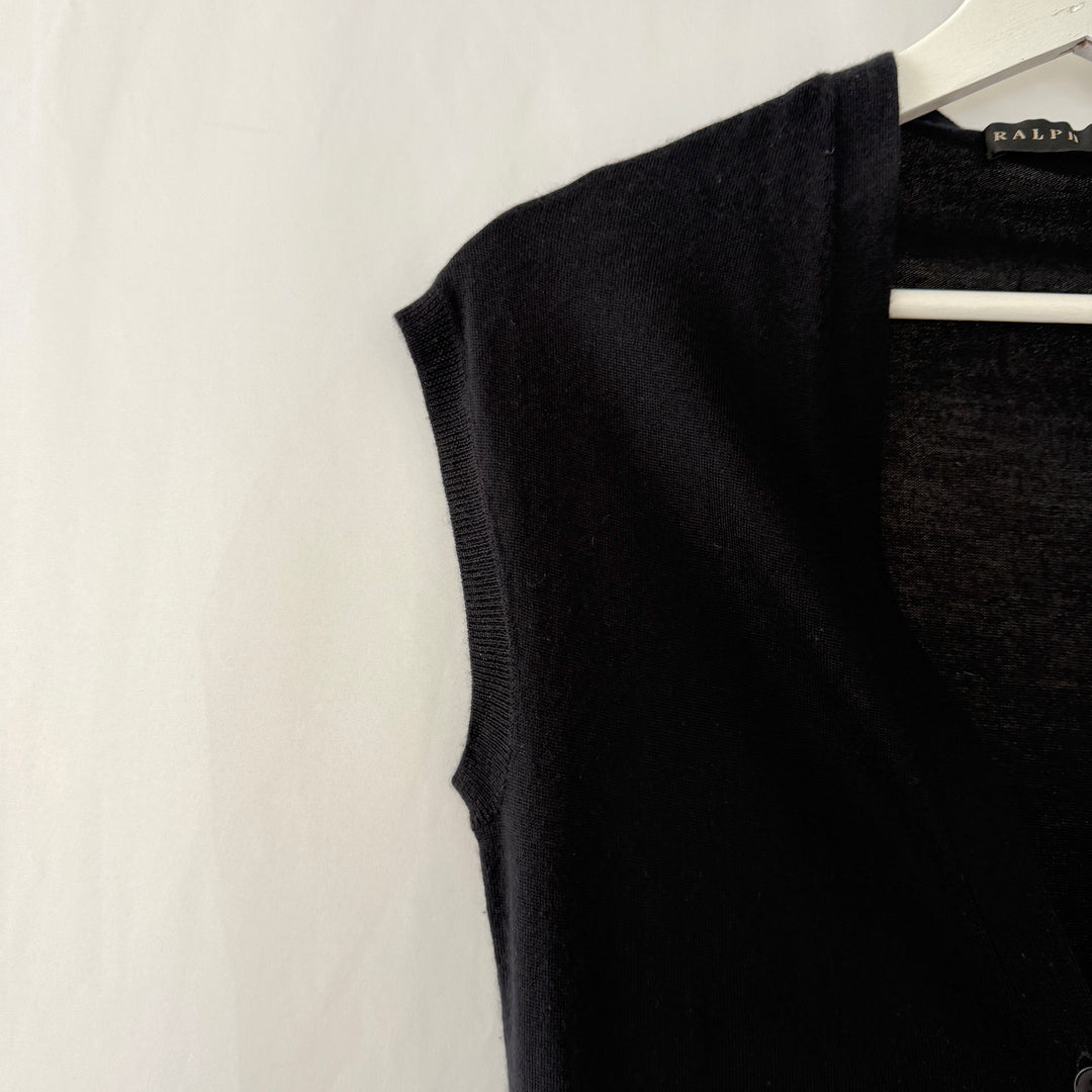 RALPH LAUREN Cashmere & Silk Vest