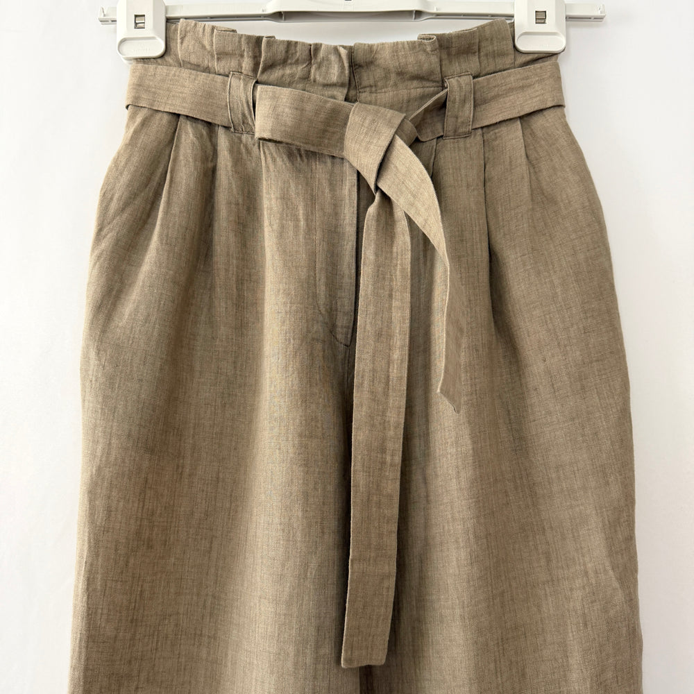 12 Storeez High Rise Linen Pants