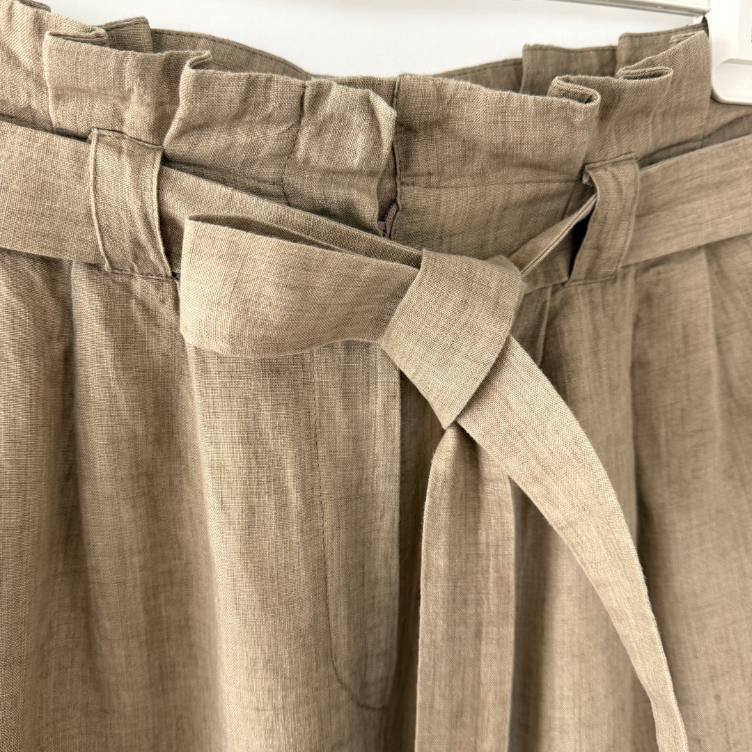 12 Storeez High Rise Linen Pants