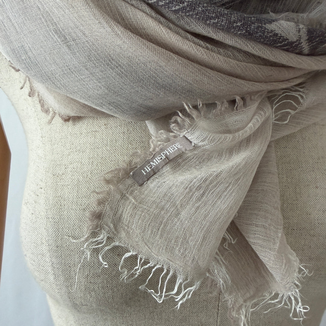 HEMISPHERE Cashmere Scarf