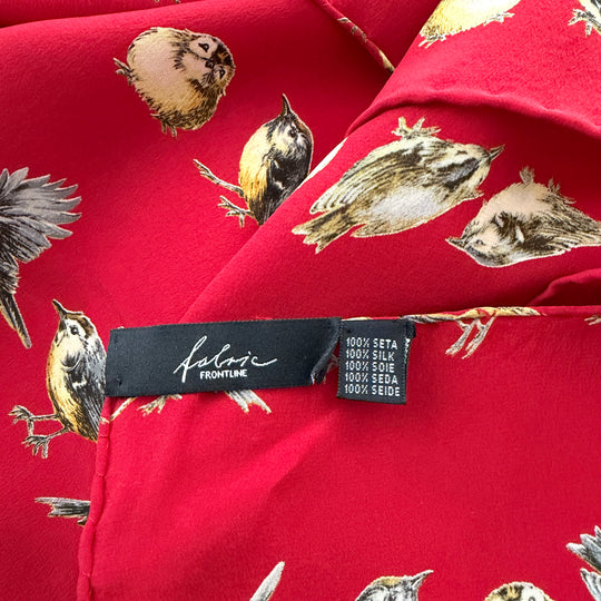 FABRIC FRONTLINE Silk Scarf