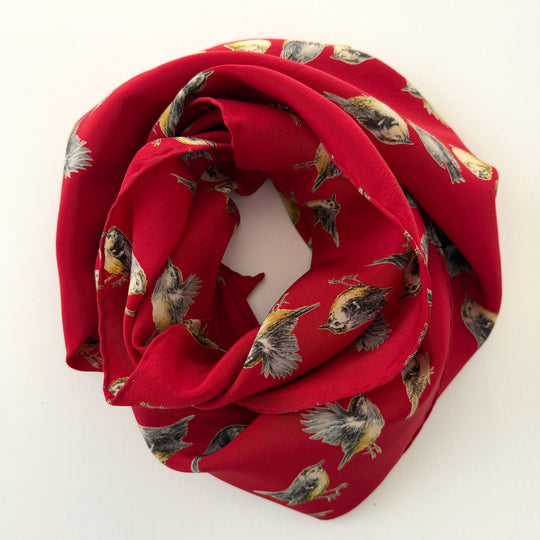 FABRIC FRONTLINE Silk Scarf