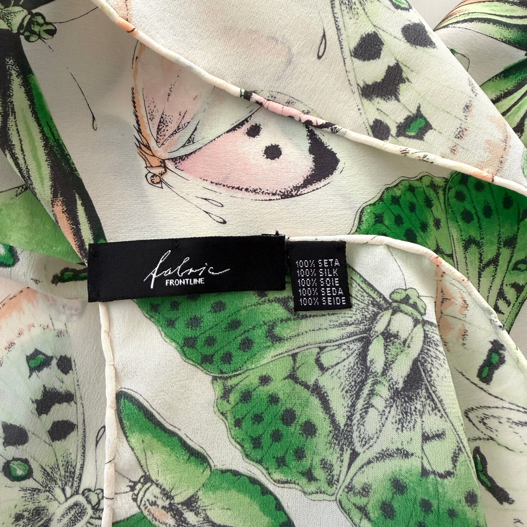 FABRIC FRONTLINE Silk Scarf