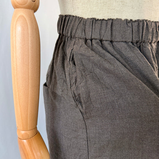 PAS DE CALAIS wide-leg cropped trousers