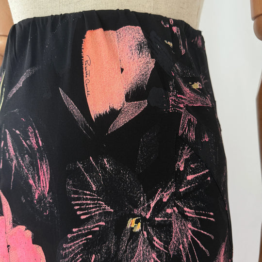 ROBERTO CAVALLI Vintage 2000's Silk Skirt