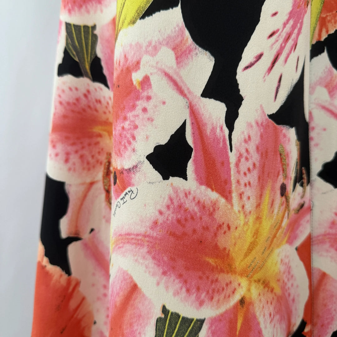 ROBERTO CAVALLI Vintage 2000's Silk Skirt