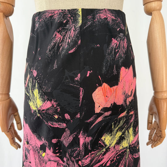 ROBERTO CAVALLI Vintage 2000's Silk Skirt