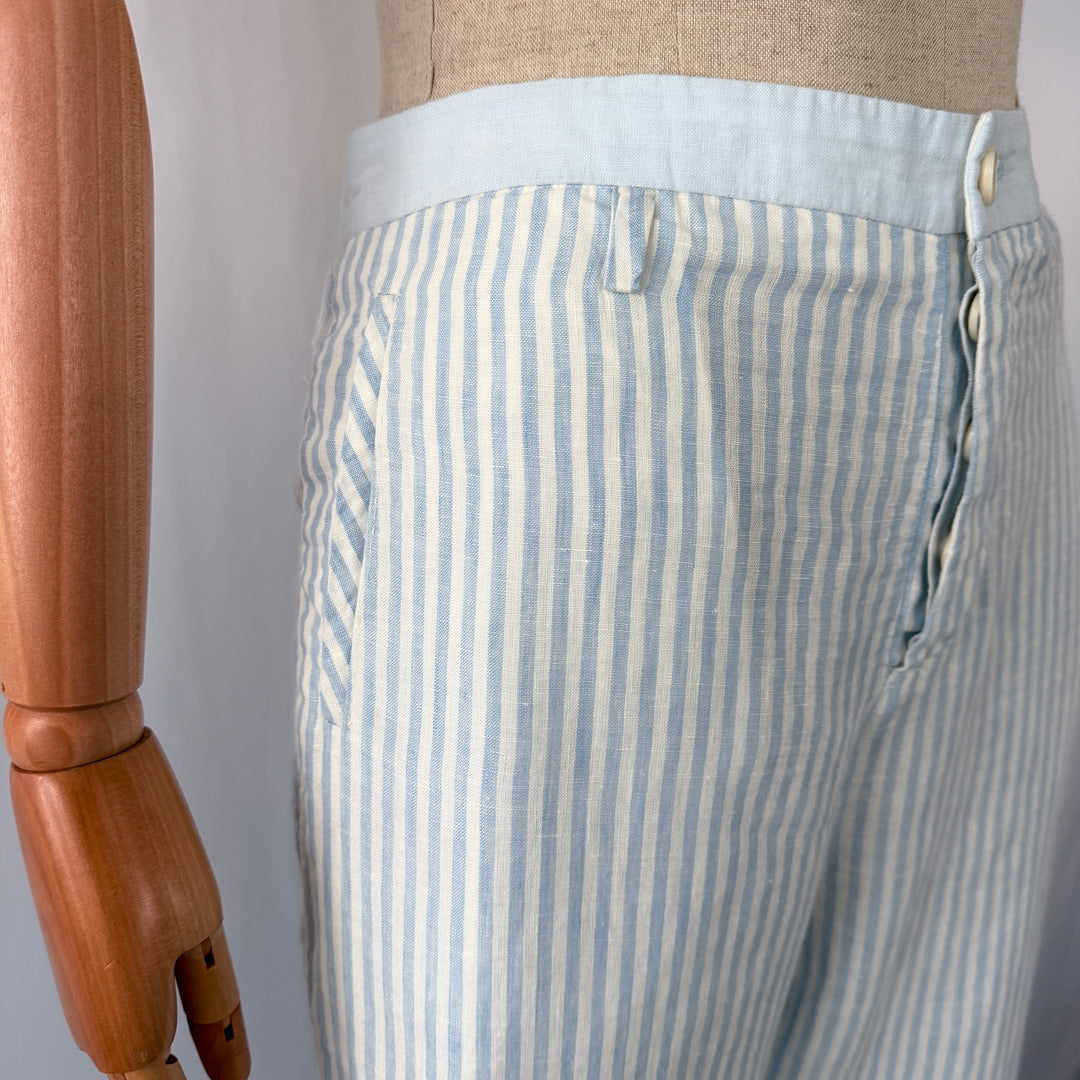 UMIT UNAL New Linen Pants