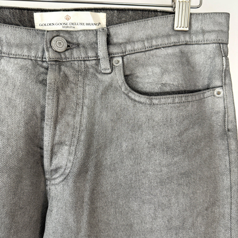 GOLDEN GOOSE Silver Jeans